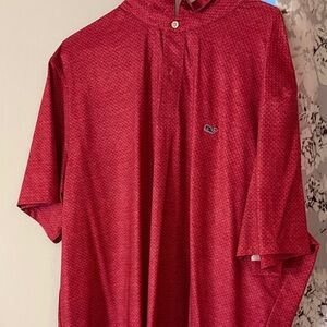 Vineyard Vines Red Polo Shirt